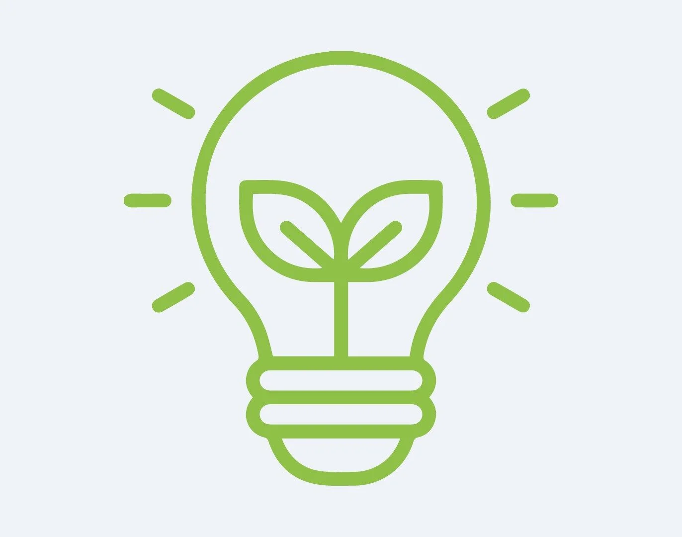 Eco Lamp Groen